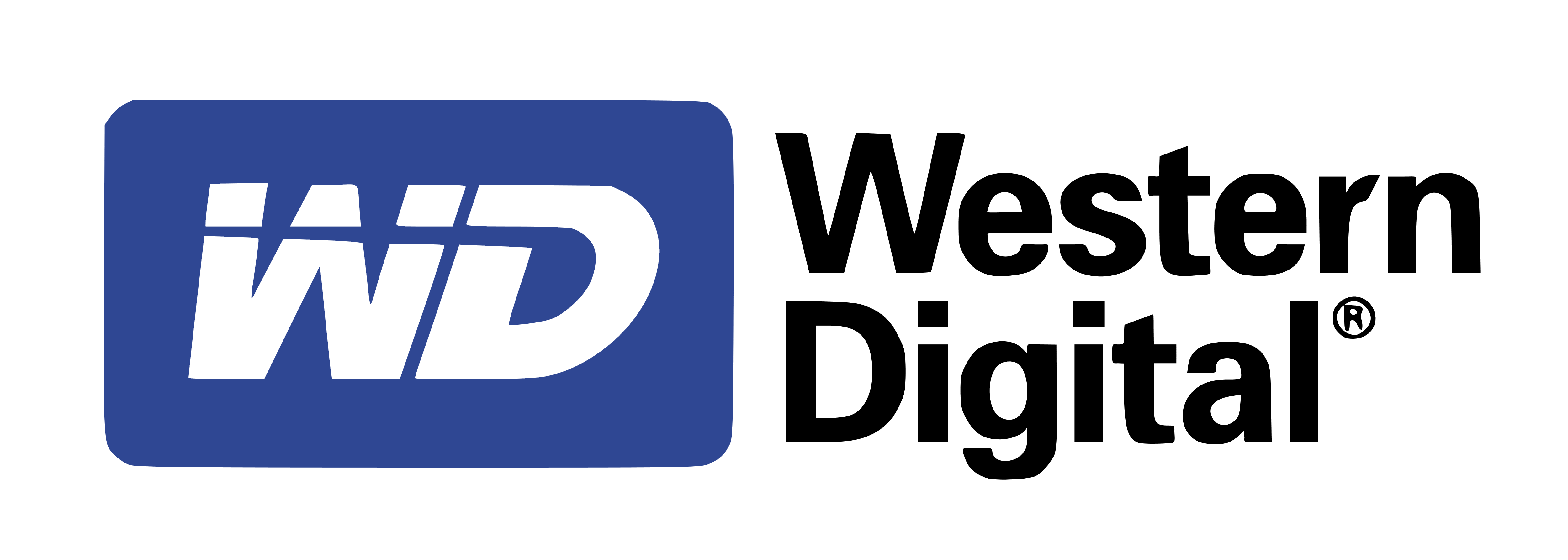 Western Digital logo logotype emblem